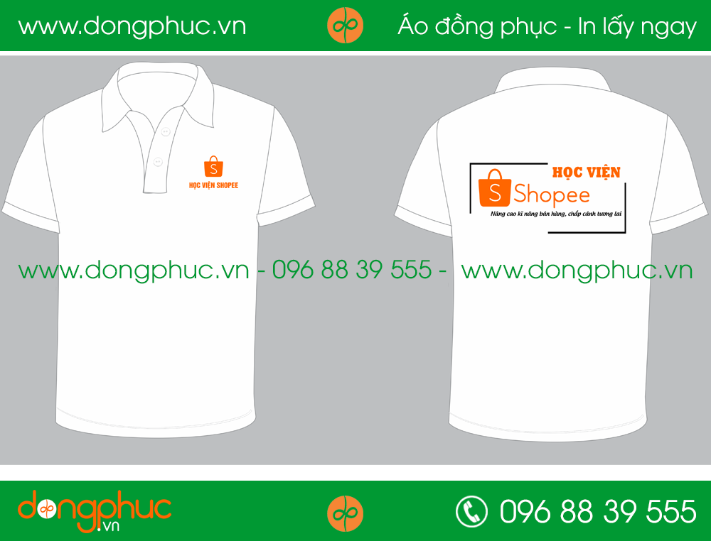 Áo phông đồng phục Shopee